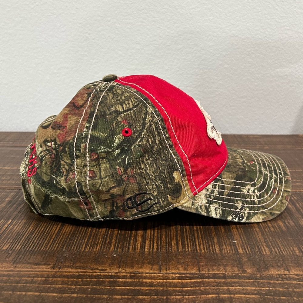 Arkansas Razorbacks Camo Print Cap - Picture 4 of 6
